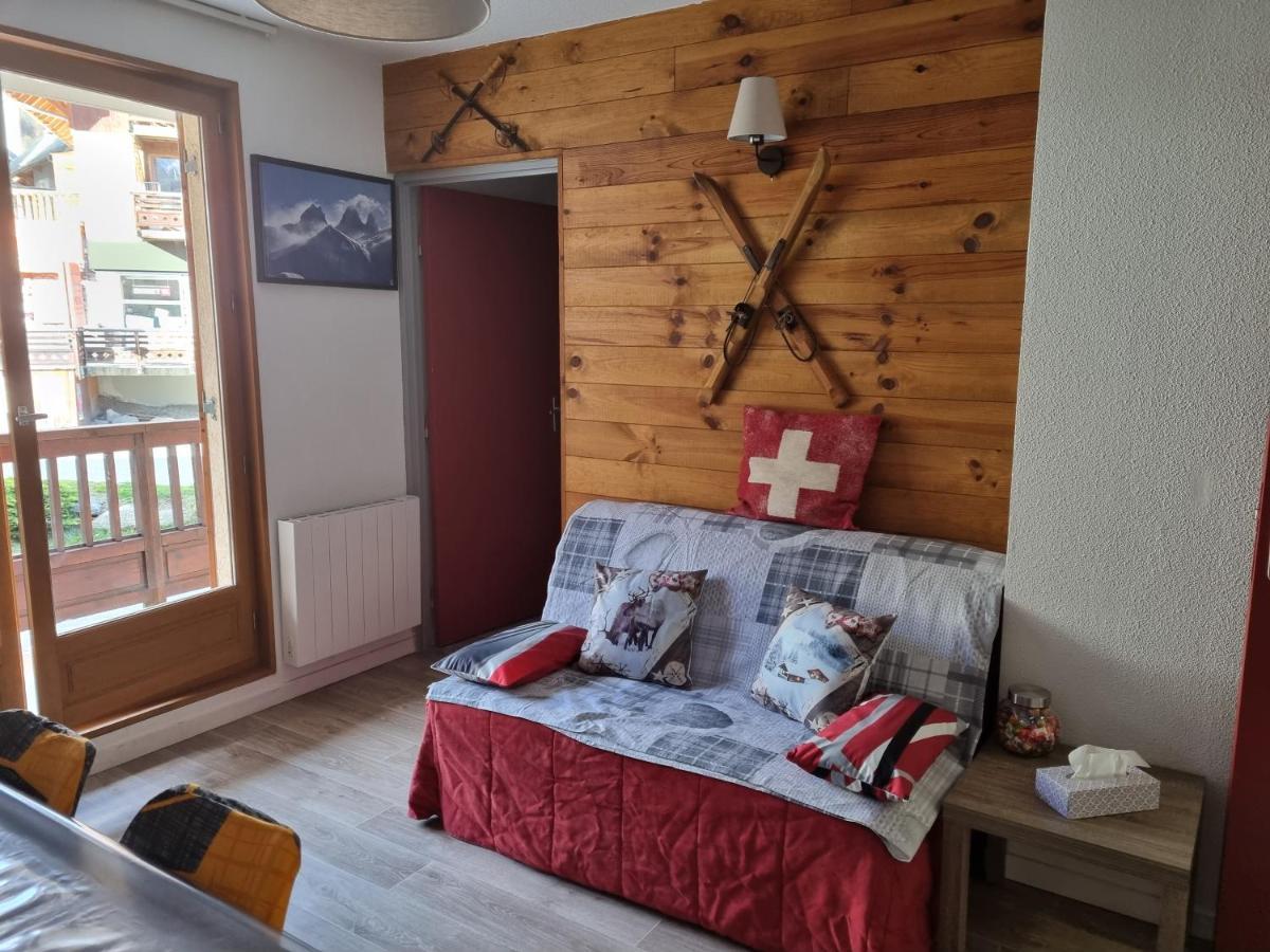 Agreable Appartement De 6 Pers Au Pieds Des Pistes ,Wifi Gratuit A Saint-Sorlin-D'Arves Labelise 3 Etoiles Au Gite De France Kültér fotó